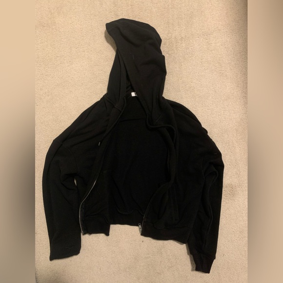 black garage zip up hoodie - Picture 2 of 3